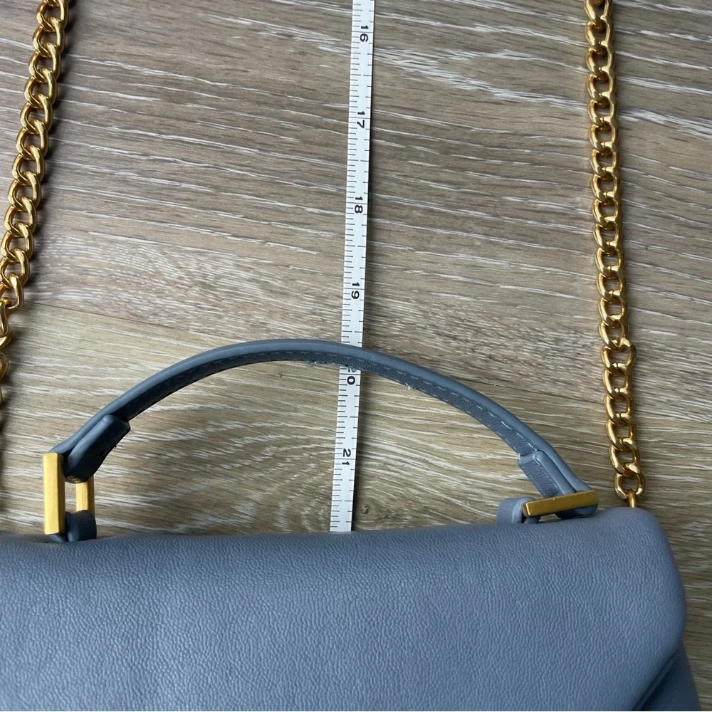 Rachel Zoe Cross Body Envelope Bag Light Blue